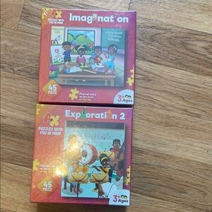 Imagination & Exploration 2 Kids Puzzles